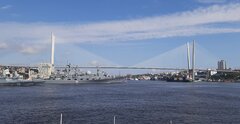 Мост через бухту Золотой Рог. Владивосток